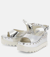 Stella McCartney Elyse embellished platform sandals