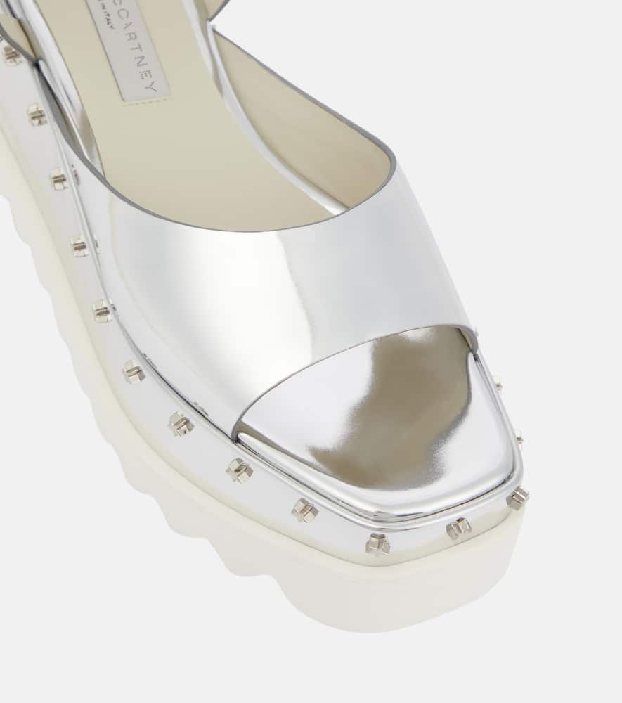 Stella McCartney Elyse embellished platform sandals