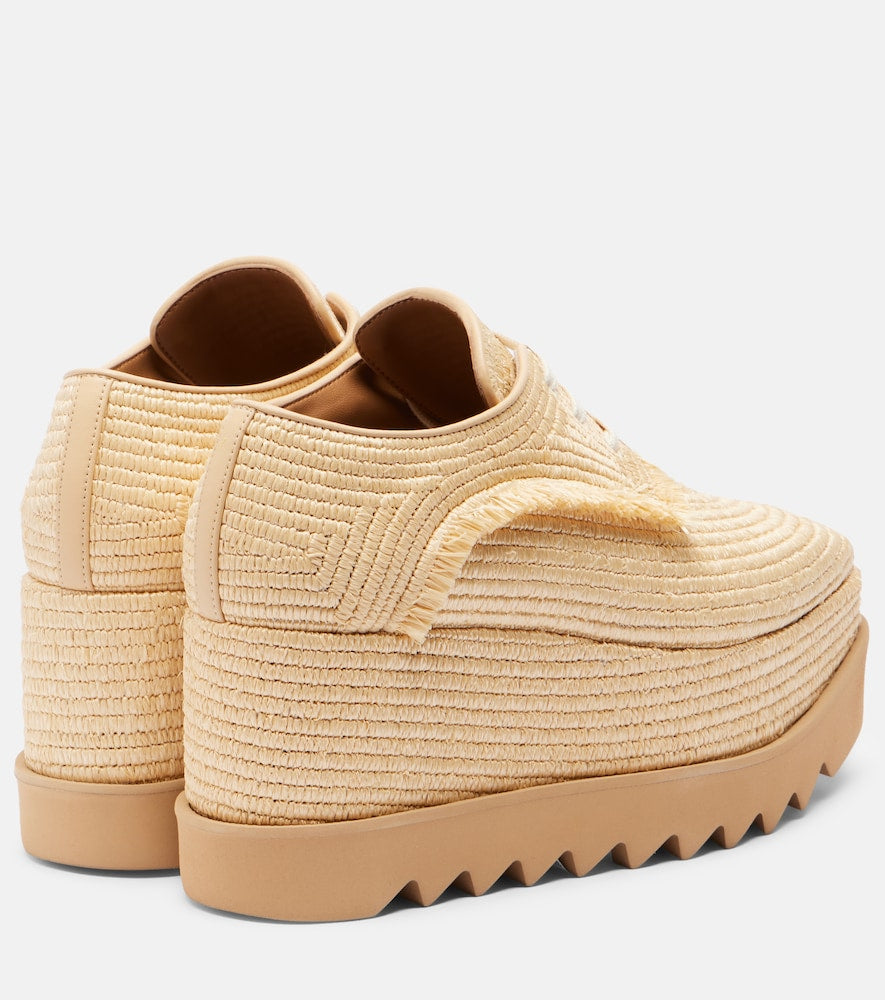 Stella McCartney Elyse woven platforms