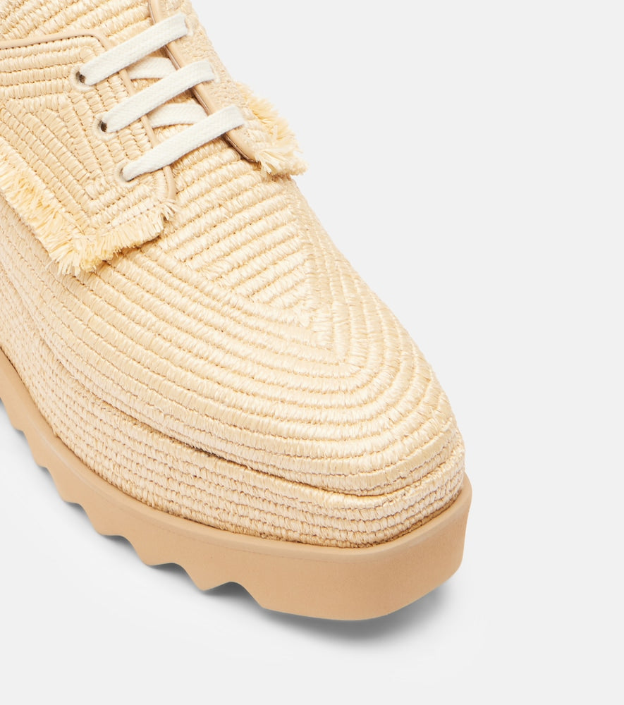Stella McCartney Elyse woven platforms