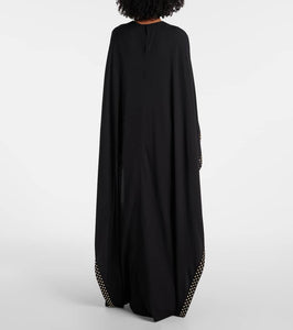 Stella McCartney Embellished caped maxi dress