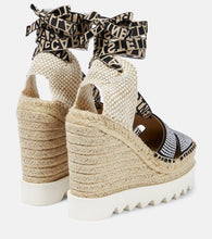 Stella McCartney Embellished espadrille wedges