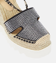 Stella McCartney Embellished espadrille wedges