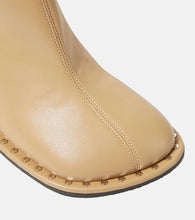Stella McCartney Embellished faux leather ankle boots