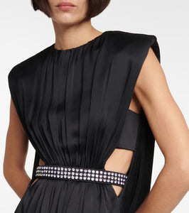 Stella McCartney Embellished satin minidress