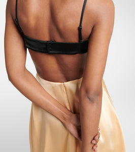 Stella McCartney Embroidered cutout gown