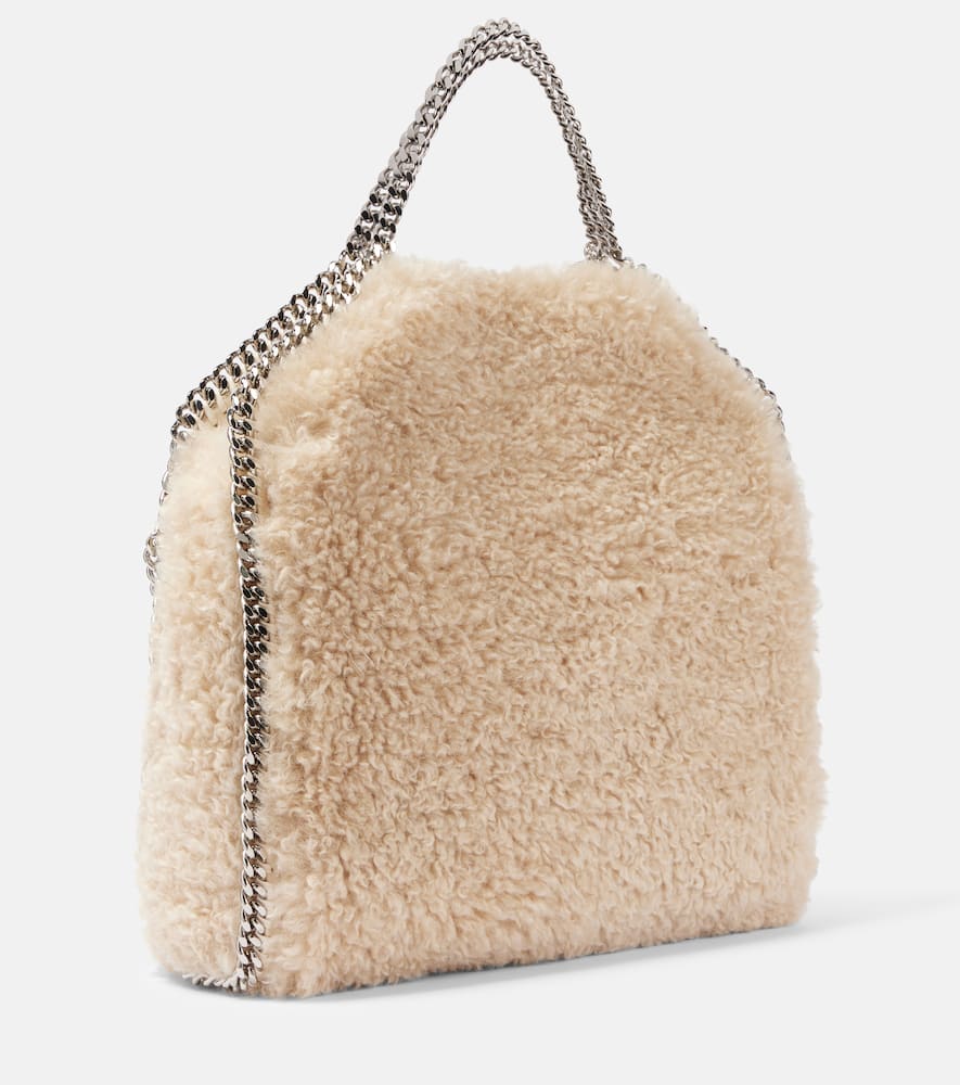 Stella McCartney Falabella Large faux shearling tote bag