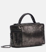 Stella McCartney Falabella Mini metallic faux leather tote bag