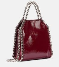 Stella McCartney Falabella Small faux patent leather tote bag