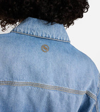 Stella McCartney Falabella chain-detail denim jacket