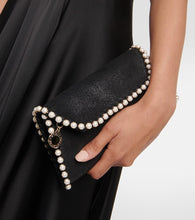 Stella McCartney Falabella embellished clutch bag