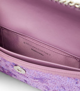 Stella McCartney Falabella sequined clutch