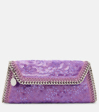 Stella McCartney Falabella sequined clutch