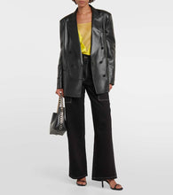 Stella McCartney Faux leather blazer