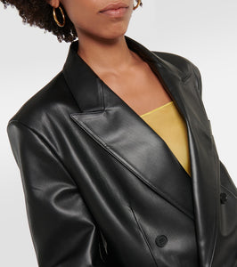 Stella McCartney Faux leather blazer