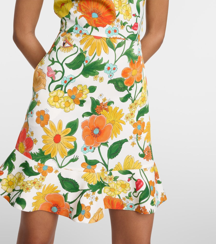 Stella McCartney Floral minidress