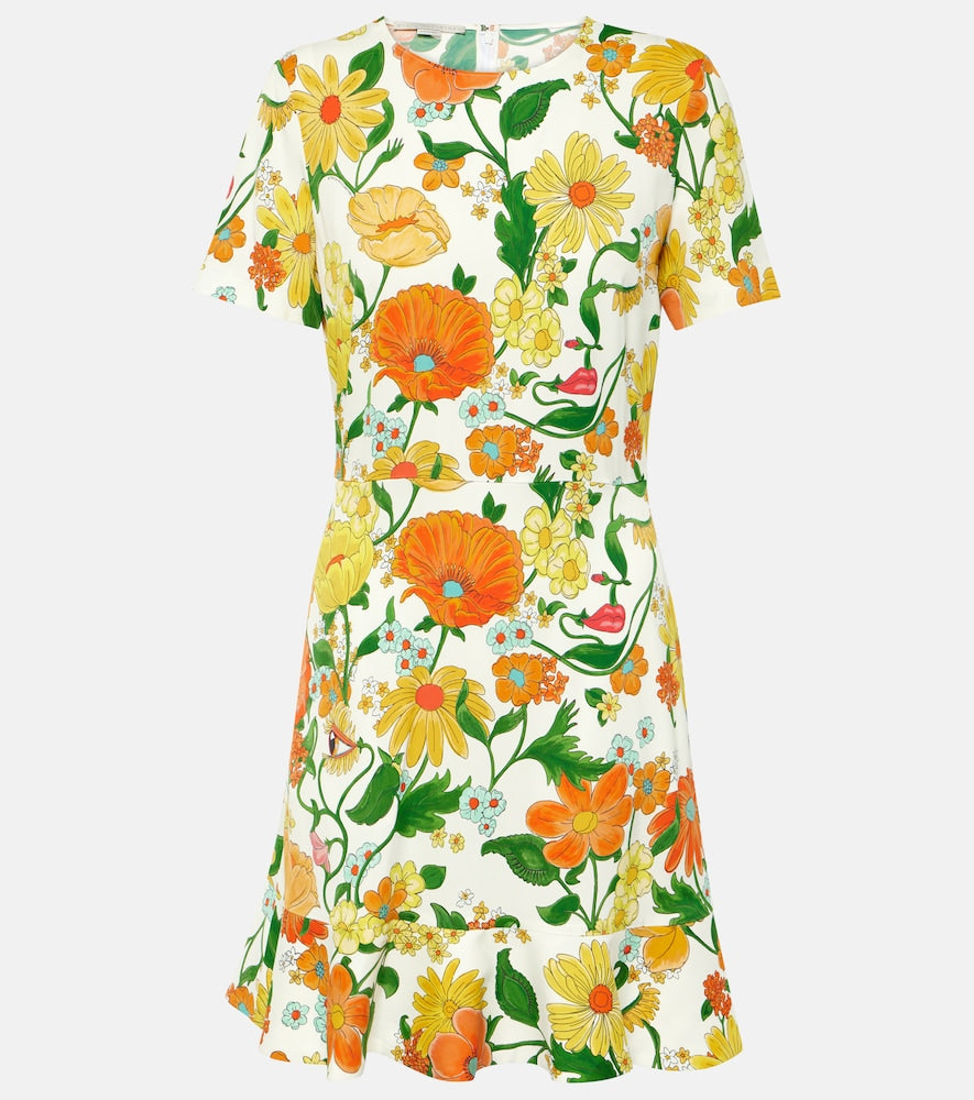 Stella McCartney Floral minidress. Stella McCartney 花卉迷你连衣裙