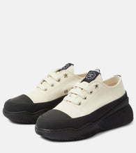 Stella McCartney Loop canvas platform sneakers