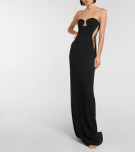 Stella McCartney Mesh-paneled  gown