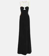 Stella McCartney Mesh-paneled  gown. Stella McCartney 网纱拼接礼服
