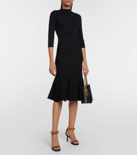 Stella McCartney Mockneck midi dress