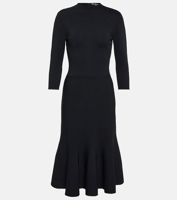 Stella McCartney Mockneck midi dress