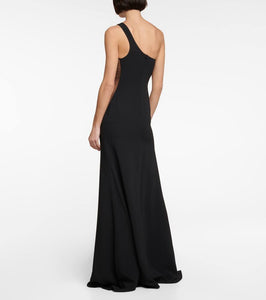 Stella McCartney One-shoulder cady maxi dress