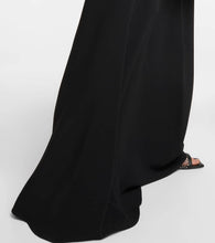Stella McCartney One-shoulder cady maxi dress
