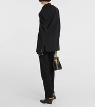 Stella McCartney Oversized double-breasted wool-blend jacket