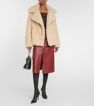 Stella McCartney Oversized teddy coat