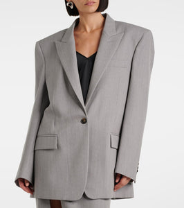 Stella McCartney Oversized wool blazer