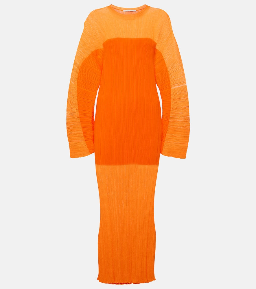 Stella McCartney Pliss√É¬© midi dress. Stella McCartney Pliss√É¬© 中长连衣裙