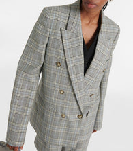 Stella McCartney Prince of Wales check wool blazer