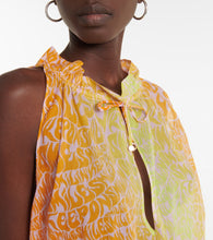 Stella McCartney Printed cotton minidress