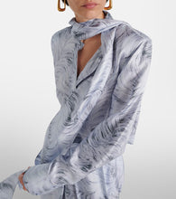 Stella McCartney Printed silk maxi dress