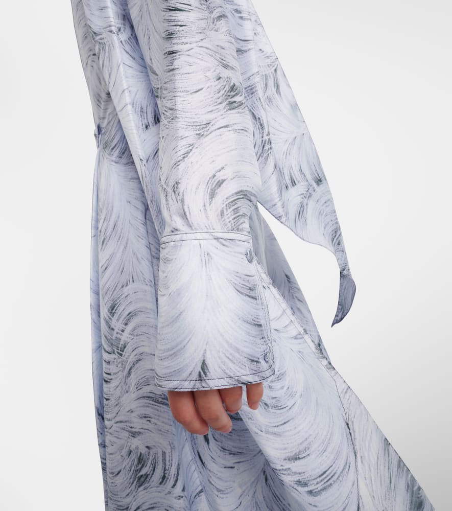 Stella McCartney Printed silk maxi dress