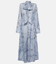 Stella McCartney Printed silk maxi dress