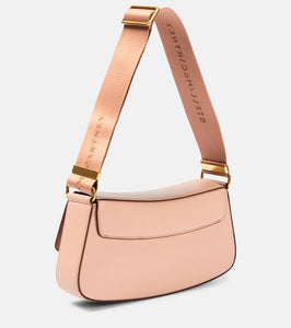 Stella McCartney S-Wave faux leather shoulder bag