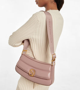 Stella McCartney S-Wave quilted shoulder bag
