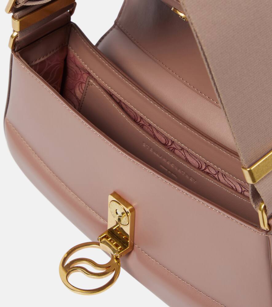 Stella McCartney S-Wave quilted shoulder bag