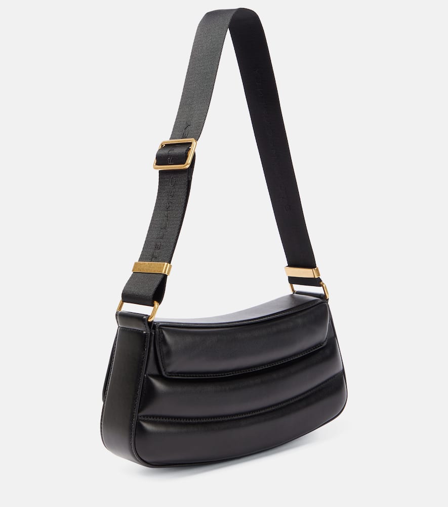 Stella McCartney S-Wave quilted shoulder bag