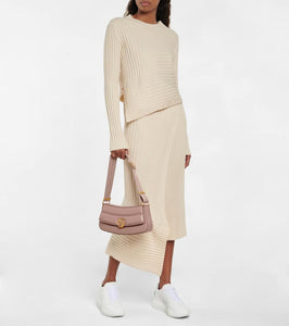 Stella McCartney S-Wave quilted shoulder bag