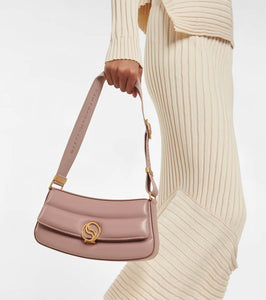 Stella McCartney S-Wave quilted shoulder bag