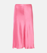 Stella McCartney Satin midi skirt - Stella McCartney 缎面中长裙