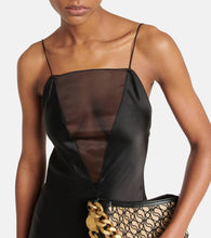 Stella McCartney Satin slip dress