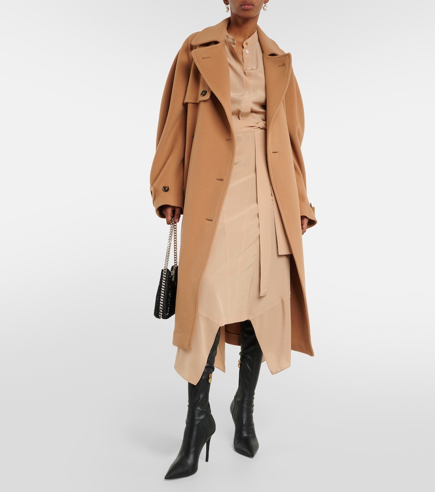 Stella McCartney Silk  de chine shirt dress