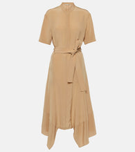 Stella McCartney Silk  de chine shirt dress. Stella McCartney 真丝衬衫裙