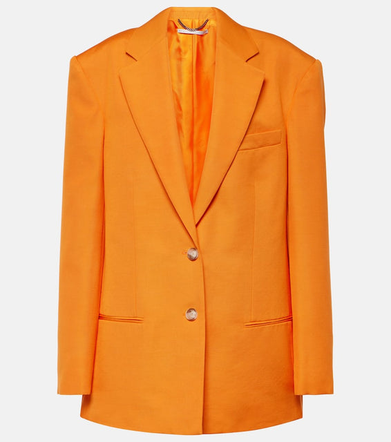 Stella McCartney Single-breasted cr√É¬™pe blazer
