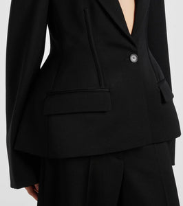 Stella McCartney Single-breasted wool blazer