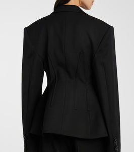 Stella McCartney Single-breasted wool blazer